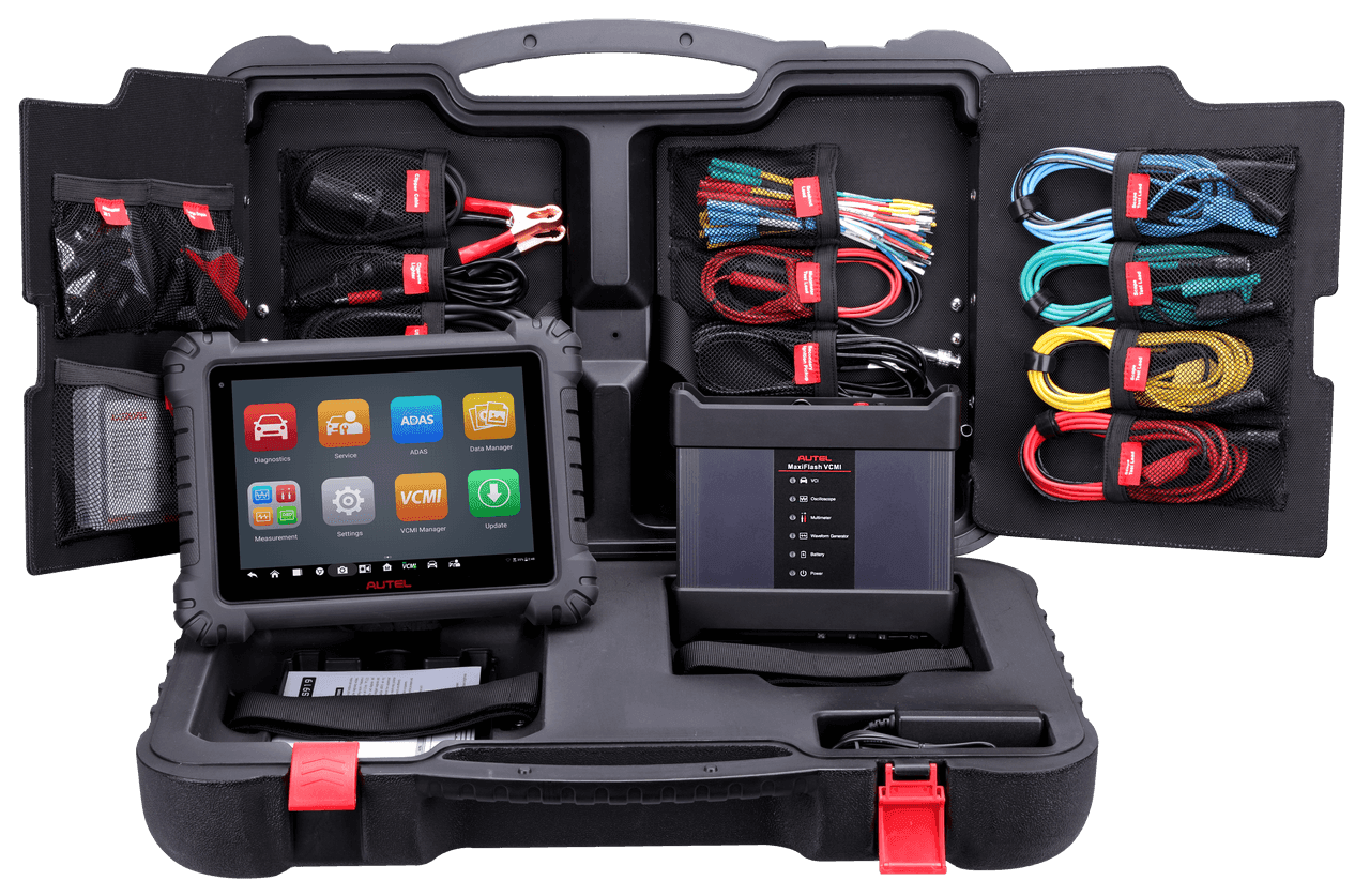 Inspection voiture avant achat - tablette diagnostic constructeur MaxiSYS MS919.